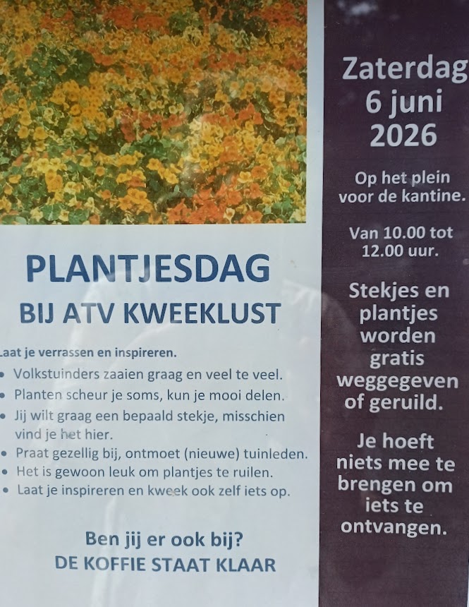 6 juni 2026: Plantjesruildag